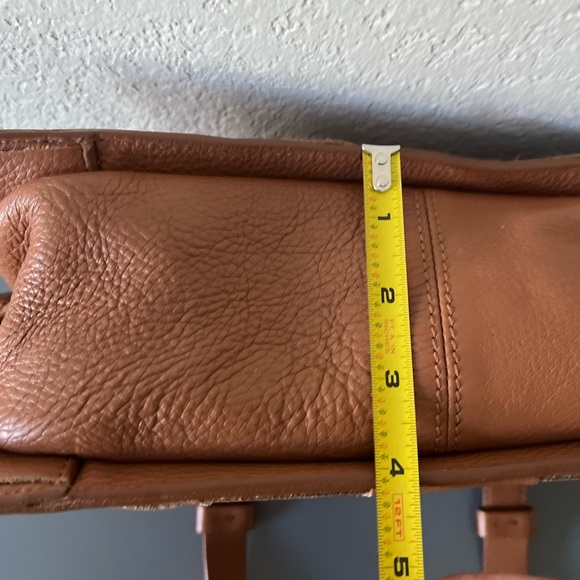 Lia Numa Bag Purse Handbag Leather Woven Basket Weave Made in Italy Brown - Picture 15 of 15